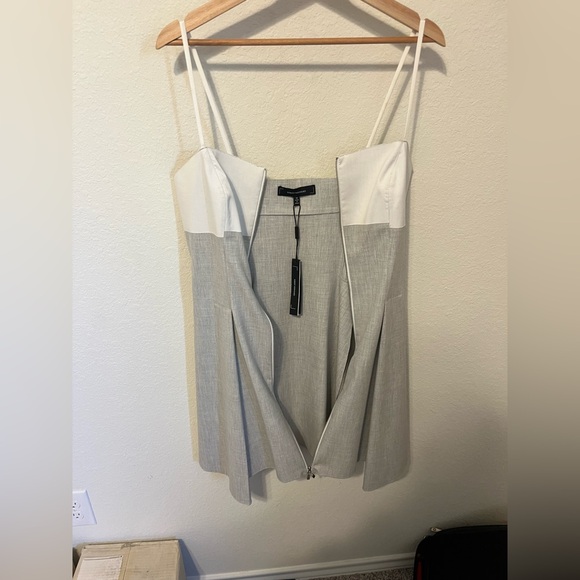 NWT Robert Rodriguez Bonded Pleat Dress Size 10 - Picture 6 of 11